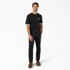 Dickies Mens 5-Pocket Athletic Taper Denim Jean(Black Denim)