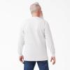 Dickies Men’s Big and Tall Long Sleeve Heavyweight Crew Neck(Ash Gray)