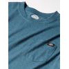 Dickies Men’s Big and Tall Long Sleeve Heavyweight Crew Neck(Baltic Blue)