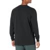 Dickies Men’s Big and Tall Long Sleeve Heavyweight Crew Neck(Black)