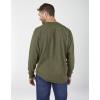 Dickies Men’s Big and Tall Long Sleeve Heavyweight Crew Neck(Dark Brown)