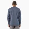 Dickies Men’s Big and Tall Long Sleeve Heavyweight Crew Neck(Dark Denim Heather)