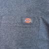 Dickies Men’s Big and Tall Long Sleeve Heavyweight Crew Neck(Dark Denim Heather)