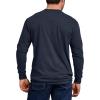 Dickies Men’s Big and Tall Long Sleeve Heavyweight Crew Neck(Dark Navy)