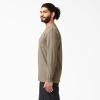 Dickies Men’s Big and Tall Long Sleeve Heavyweight Crew Neck(Desert Sand)