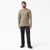 Dickies Men’s Big and Tall Long Sleeve Heavyweight Crew Neck(Desert Sand)