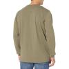 Dickies Men’s Big and Tall Long Sleeve Heavyweight Crew Neck(Green)