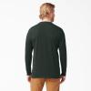 Dickies Men’s Big and Tall Long Sleeve Heavyweight Crew Neck(Hunter Green)