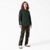 Dickies Men’s Big and Tall Long Sleeve Heavyweight Crew Neck(Hunter Green)