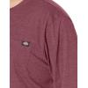 Dickies Men’s Big and Tall Long Sleeve Heavyweight Crew Neck(Khaki)
