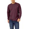 Dickies Men’s Big and Tall Long Sleeve Heavyweight Crew Neck(Khaki)
