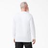 Dickies Men’s Big and Tall Long Sleeve Heavyweight Crew Neck(White)