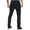 Dickies Men’s Skinny Straight Double Knee Work Pants(Black V1)