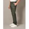 Dickies Men’s Skinny Straight Double Knee Work Pants(Olive Green V1)
