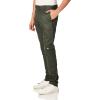 Dickies Men’s Skinny Straight Double Knee Work Pants(Olive Green V1)