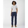 Dickies Women’s Denim Straight Carpenter Pants(Dark Stone Wash)