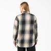 Dickies Women’s Flannel Shacket(Black)