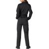 Dickies Women’s Long Sleeve Cotton Twill Coverall(Black)