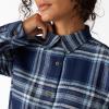 Dickies Women’s Plaid Flannel Long Sleeve Shirt(Naval Academy)