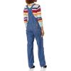 Dickies Women’s Relaxed Fit Bib Overall(Medium Stonewashed Denim)