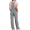 Dickies Women’s Relaxed Fit Bib Overall(Rinsed Hickory Stripe)