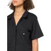 Dickies Womens Short Sleeve FLEX Coverall – P(Black)