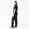 Dickies Womens Short Sleeve FLEX Coverall – P(Black V1)