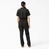 Dickies Womens Short Sleeve FLEX Coverall – P(Black V1)