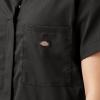 Dickies Womens Short Sleeve FLEX Coverall – P(Black V1)