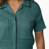 Dickies Womens Short Sleeve FLEX Coverall – P(Lincoln Green)