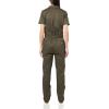 Dickies Womens Short Sleeve FLEX Coverall – P(Moss Green)
