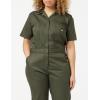 Dickies Womens Short Sleeve FLEX Coverall – P(Moss V1)