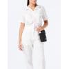 Dickies Womens Short Sleeve FLEX Coverall – P(White)