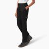 Dickies Womens Super Flex Twill Cargo Pant(Black)