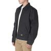 Dickies mens Insulated Eisenhower Front-zip Jacket(Black)