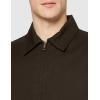Dickies mens Insulated Eisenhower Front-zip Jacket(Brown)