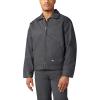 Dickies mens Insulated Eisenhower Front-zip Jacket(Charcoal)