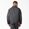 Dickies mens Insulated Eisenhower Front-zip Jacket(Charcoal)