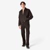Dickies mens Insulated Eisenhower Front-zip Jacket(Dark Brown)