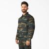 Dickies mens Insulated Eisenhower Front-zip Jacket(Hunter Green Camo)