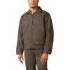 Dickies mens Insulated Eisenhower Front-zip Jacket(Mushroom)
