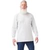 Dickies Men’s Big and Tall Long Sleeve Heavyweight Crew Neck(Ash Gray)