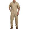 Dickies Men’s Short Sleeve Coverall(Khaki V1)