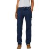 Dickies Women’s Denim Straight Carpenter Pants(Dark Stone Wash)