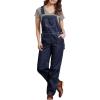 Dickies Women’s Relaxed Fit Bib Overall(Dark Indigo)