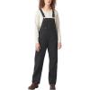 Dickies Women’s Relaxed Fit Bib Overall(Rinsed Black)