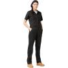 Dickies Womens Short Sleeve FLEX Coverall – P(Black V1)