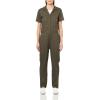 Dickies Womens Short Sleeve FLEX Coverall – P(Moss Green)