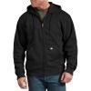 Dickies mens Big Tall Full Zip Fleece Hoodie(Black)