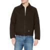 Dickies mens Insulated Eisenhower Front-zip Jacket(Brown)